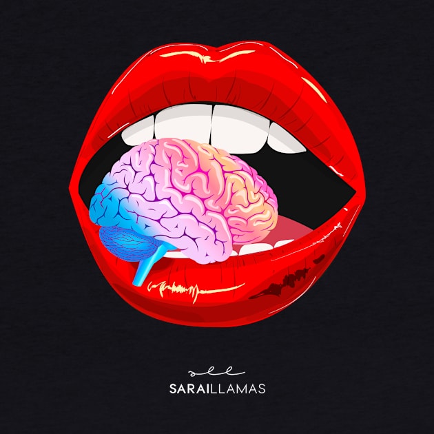 Brain Lips by saraillamas